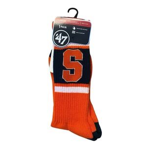 Syracuse '47 Moisture Wicking Crew Socks Men's Size 9-13